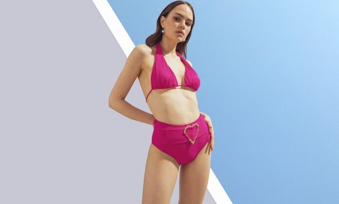 Barbiecore Akimi bikini - Lovekini Barbiecore