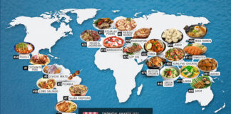 Dünyanın En İyi Yemekleri Listesi Açıklandı