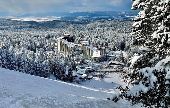 Dağdan Rila Otel görünümü