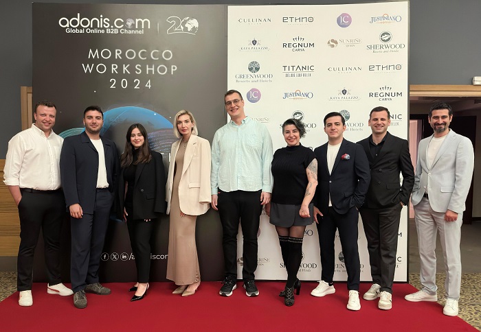 Adonis.com, Fas'ta Türk Otelleriyle Güçlü Bir Buluşma Gerçekleştirdi