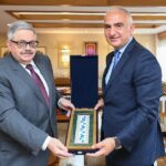 Bakan Ersoy Rus Büyükelçi Yerhov ile Görüştü Bakan Ersoy Rus Büyükelçi