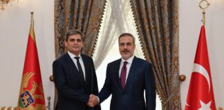 Karadağ Dışişleri Bakanı Açıkladı: Türkiye’den Gelen Turist Sayısı İki Kat Arttı Minister of Foreign Affairs @HakanFidan met with Ervin Ibrahimović, Deputy Prime Minister and Minister of Foreign Affairs of Montenegro, in Istanbul.