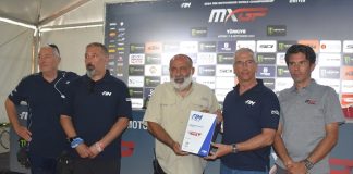 Spor Turizmi Onur Ödülü’nü Kazandı Motosiklet Federasyonuna FIM tarafından "Spor Turizmi Onur Ödülü" verildi