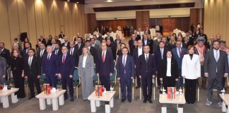 Moldova’nın Marmaris Fahri Konsolosluğu Açıldı Grand Yazıcı Club Turban Termal Otel'de gerçekleştirilen program, İstiklal Marşı ve Moldova Milli Marşı'nın okunmasıyla başladı.