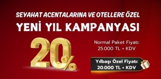 Turizm Günlüğü’nden Seyahat Acentalarına ve Otellere Özel Yeni Yıl Kampanyası