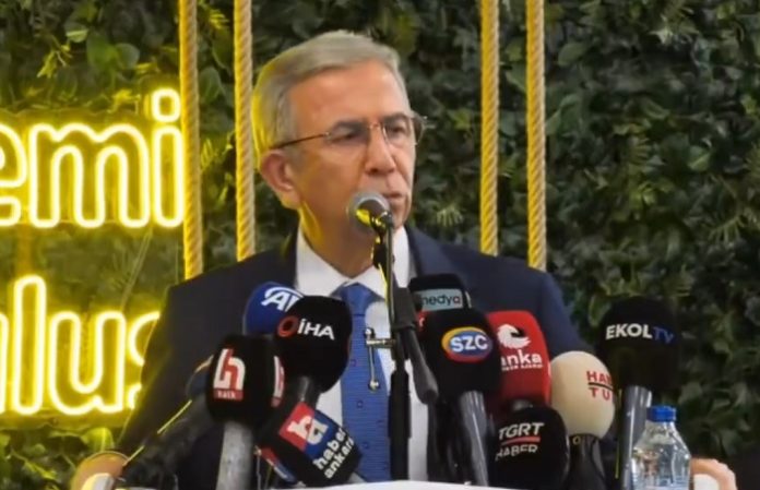 mahsur yavas Ankara Büyükşehir Belediye Başkanı Mansur Yavaş