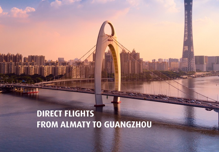 Air Astana, Almatı'dan Guangzhou'ya yeni sefer başlatıyor