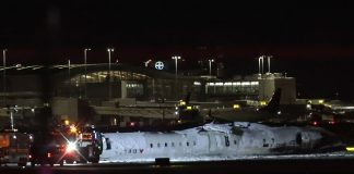 ABD’li Delta Havayollarına Ait Yolcu Uçağı İniş Sırasında Kaza Yaptı