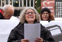 İBB Binası Önünde “Turizm Yapılaşması” Eylemi