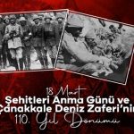 Bakan Ersoy, Çanakkale Deniz Zaferi’nin 110. Yıl Dönümünde Şehitler Abidesi’nde Konuştu