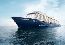 Mein Schiff 4 isimli Kruvaziyerle Antalya’ya Yaklaşık 5 bin Turist Geldi