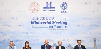 Bakan Ersoy, EİT’in Erzurum’daki 6. Turizm Bakanları Toplantısı’na başkanlık yaptı