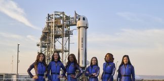 6 Ünlü Kadın 10 Dakikalığına Uzaya Fırlatıldı