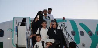 Riyad’dan Rize’ye ilk direkt uçuş gerçekleşti