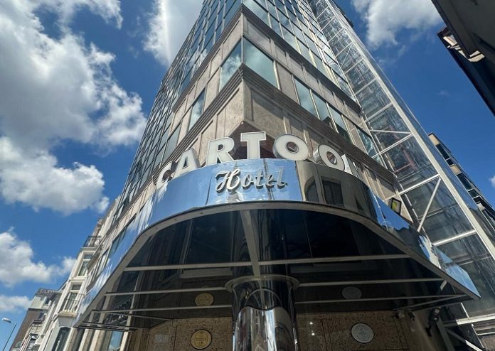 cartoon hotel