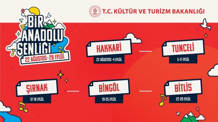 bir anadolu senligi takvimi 2025
