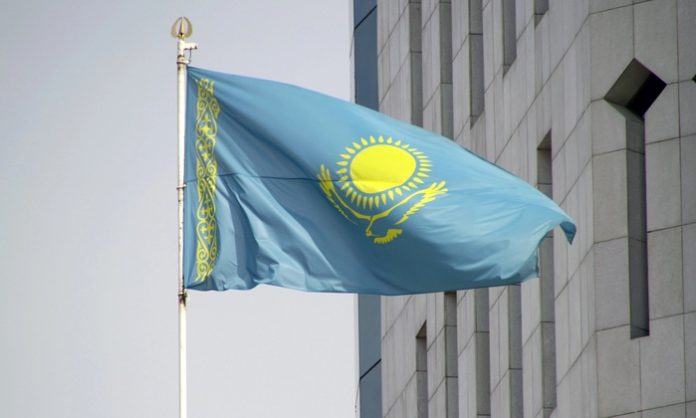 kazakistan bayragi - Depositphotos
