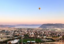 Burdur’da Sıcak Hava Balonları Salda Gölü Manzarası Eşliğinde Havalandı