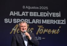 Ahlat Su Sporları Merkezi Açıldı