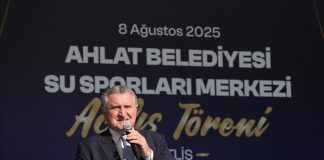 Ahlat Su Sporları Merkezi Açıldı