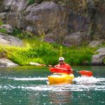 Gümüşhane’de Tanıtım Atağı: Sporcular Artabel Buzul Göllerinde Kürek Çekti