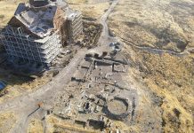 Ani Ören Yeri’nde Selçuklu Dönemine Ait Kümbet Bulundu