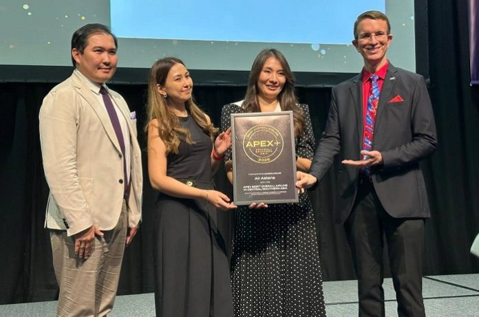 APEX Award- air astana