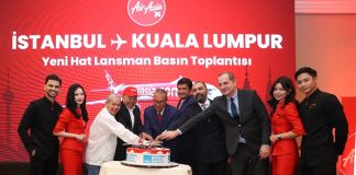 Malezyalı AirAsia X, Kuala Lumpur-İstanbul seferlerine 14 Kasım’da başladı