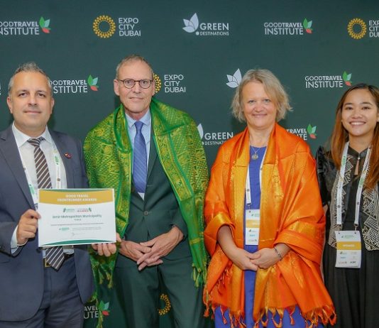 İzmir Büyükşehir Belediyesi’ne Uluslararası “Good Travel Frontrunner” Ödülü
