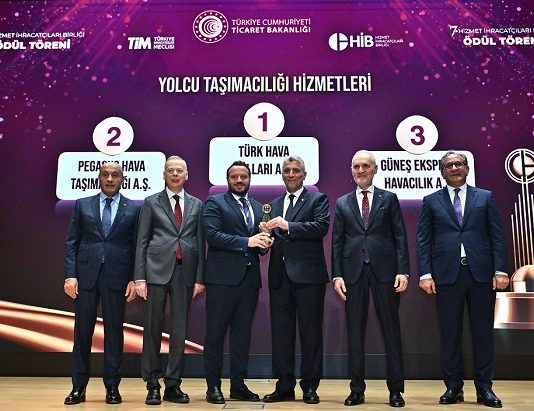 15 Milyon Yolcu Taşıyan SunExpress’e Hizmet İhracatı Ödülü!
