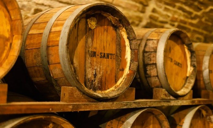 Barrels of Vin Santo