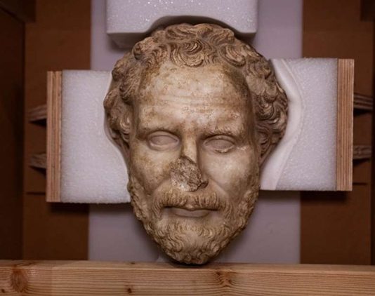 Boubon Kökenli Bronz İmparator Heykeli Türkiye’de!