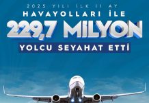 Türkiye’de havalimanları 11 ayda 229,7 milyon yolcuya hizmet verdi