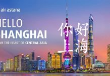Air Astana’dan Şangay Hattı: Bilet Satışları Başladı