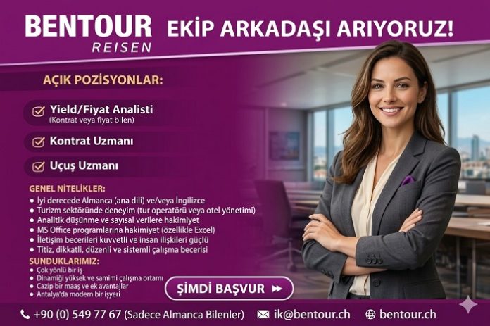 turizm sektorunde kariyer firsati