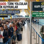 Avrupa Havalimanlarında Türk Yolcular İçin Ayrı Şerit Önerisi