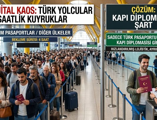 Avrupa Havalimanlarında Türk Yolcular İçin Ayrı Şerit Önerisi