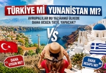 Türkiye mi Yunanistan mı? Avrupalılar Bu Yaz Hangi Ülkede Daha Ucuza Tatil Yapacak?