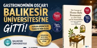 Gastronominin Oscar’ı Balıkesir Üniversitesi’ne Gitti! Avrupa Birinciliği Türkiye’nin Oldu