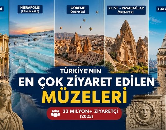 33 Milyon Kişinin Akın Ettiği Yerler Açıklandı! Zirvedeki Tarihi Nokta Şaşırtmadı