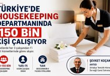 Türkiye’de Housekeeping Departmanında 150 Bin Kişi Çalışıyor