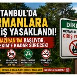 İstanbul’da Ormanlara Giriş Yasaklandı: 8 Haziran’da Başlıyor, 15 Ekim’e Kadar Sürecek! İşte Yasak ve Serbest Alanların Tam Listesi