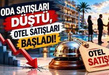 Oda Satışları Düştü, Otel Satışları Başladı