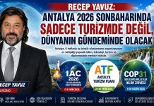 Antalya 2026 Sonbaharında Sadece Turizmde Değil, Dünyanın Gündeminde Olacak