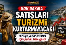 Son Dakika Satışları Turizmi Kurtarmayacak! Türkiye Yabancı Turist İçin Pahalı Hale Geldi
