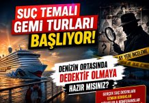 Suç Temalı Gemi Turları Başlıyor! Denizin Ortasında Dedektif Olmaya Hazır mısınız?