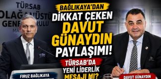 Bağlıkaya’dan Dikkat Çeken Davut Günaydın Paylaşımı! TÜRSAB’da Yeni Liderlik Mesajı mı?