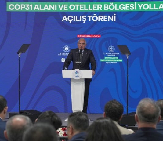 Bakan Ersoy: COP31’in Antalya Markasına Ciddi Bir Değer Katacağına İnanıyorum